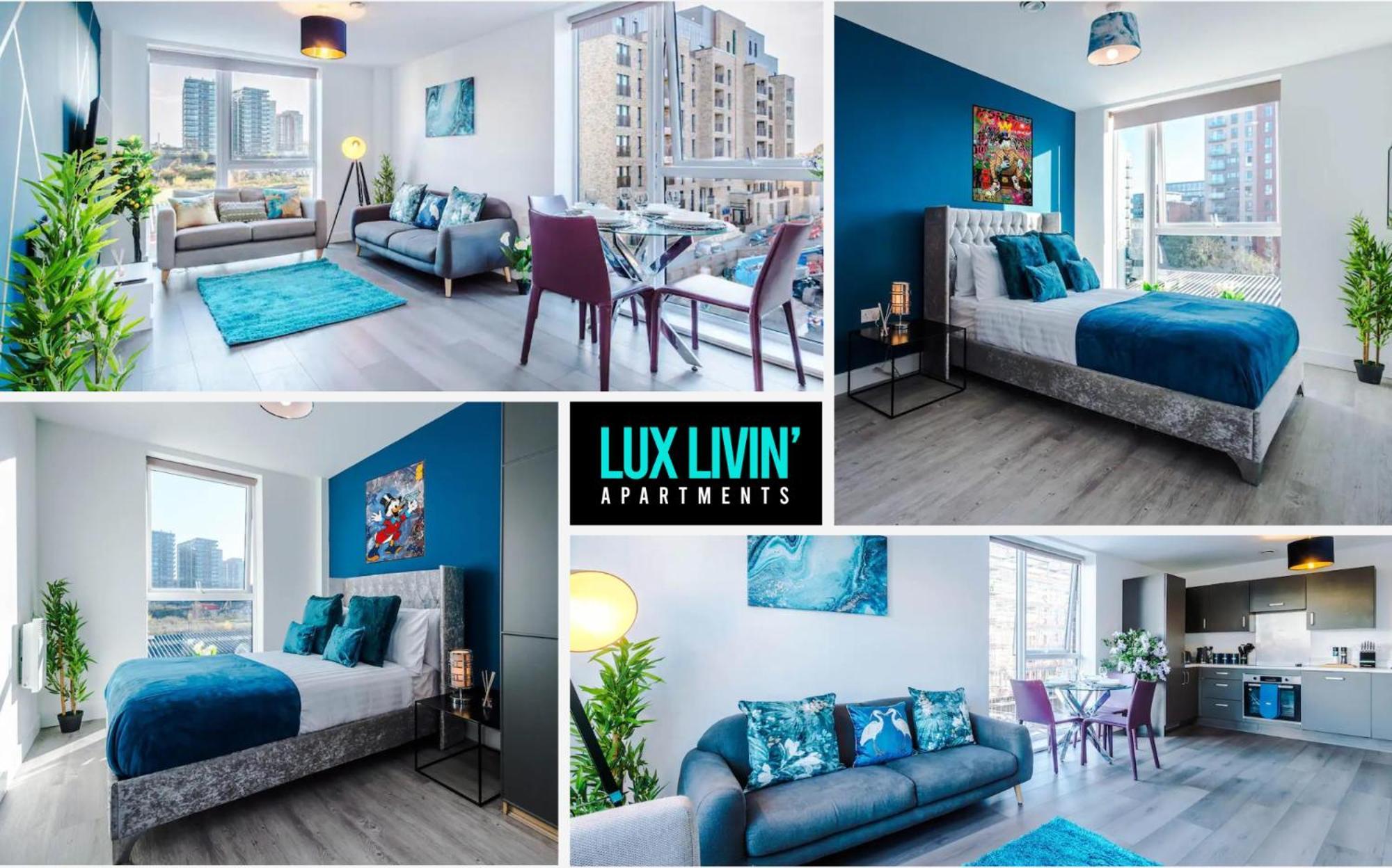 Lux Livin' Apartments - Luxury 5 Bed Apartment Manchester City Centre Eksteriør bilde
