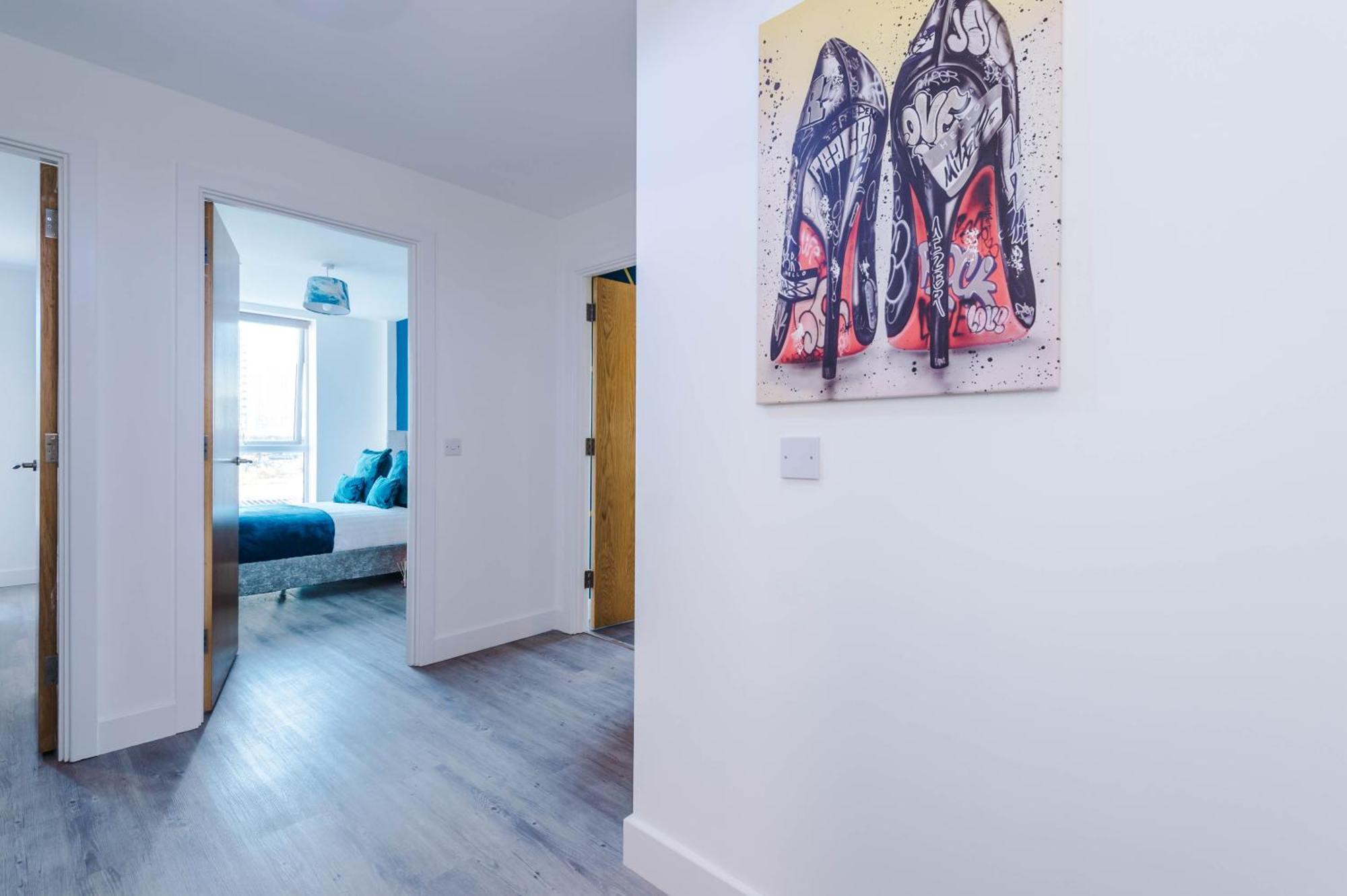 Lux Livin' Apartments - Luxury 5 Bed Apartment Manchester City Centre Eksteriør bilde