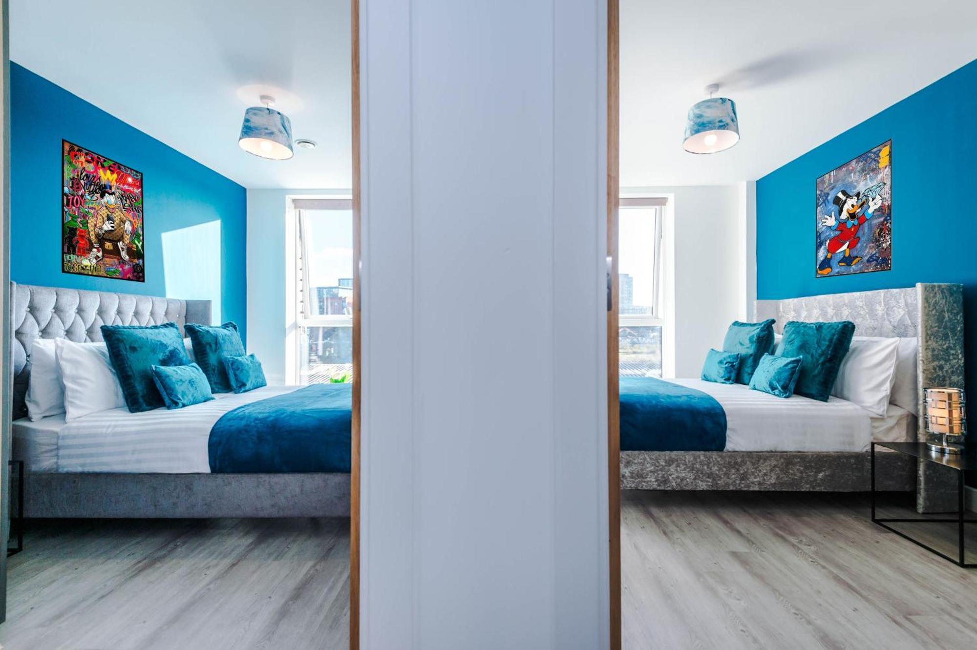Lux Livin' Apartments - Luxury 5 Bed Apartment Manchester City Centre Eksteriør bilde