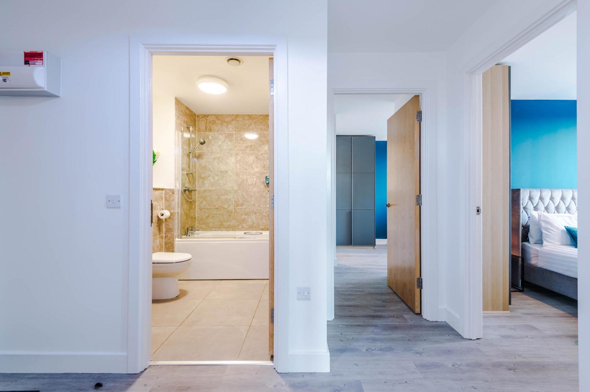 Lux Livin' Apartments - Luxury 5 Bed Apartment Manchester City Centre Eksteriør bilde